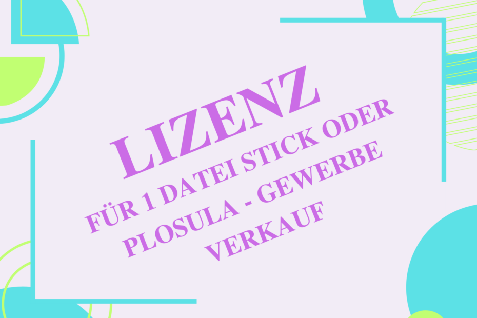 LIZENZ Naehkurse 3