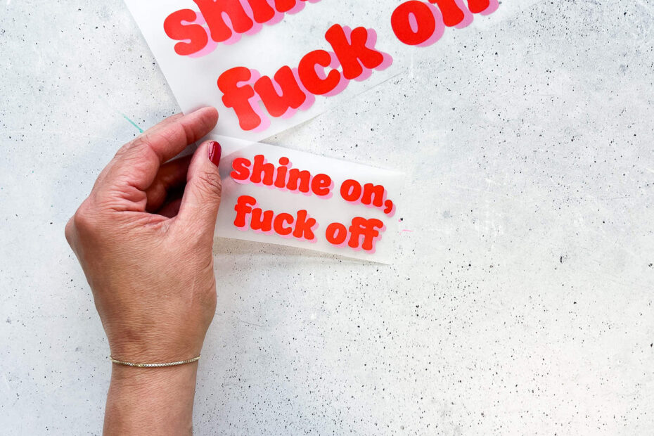 Bügelbild shin eon fuck off beide