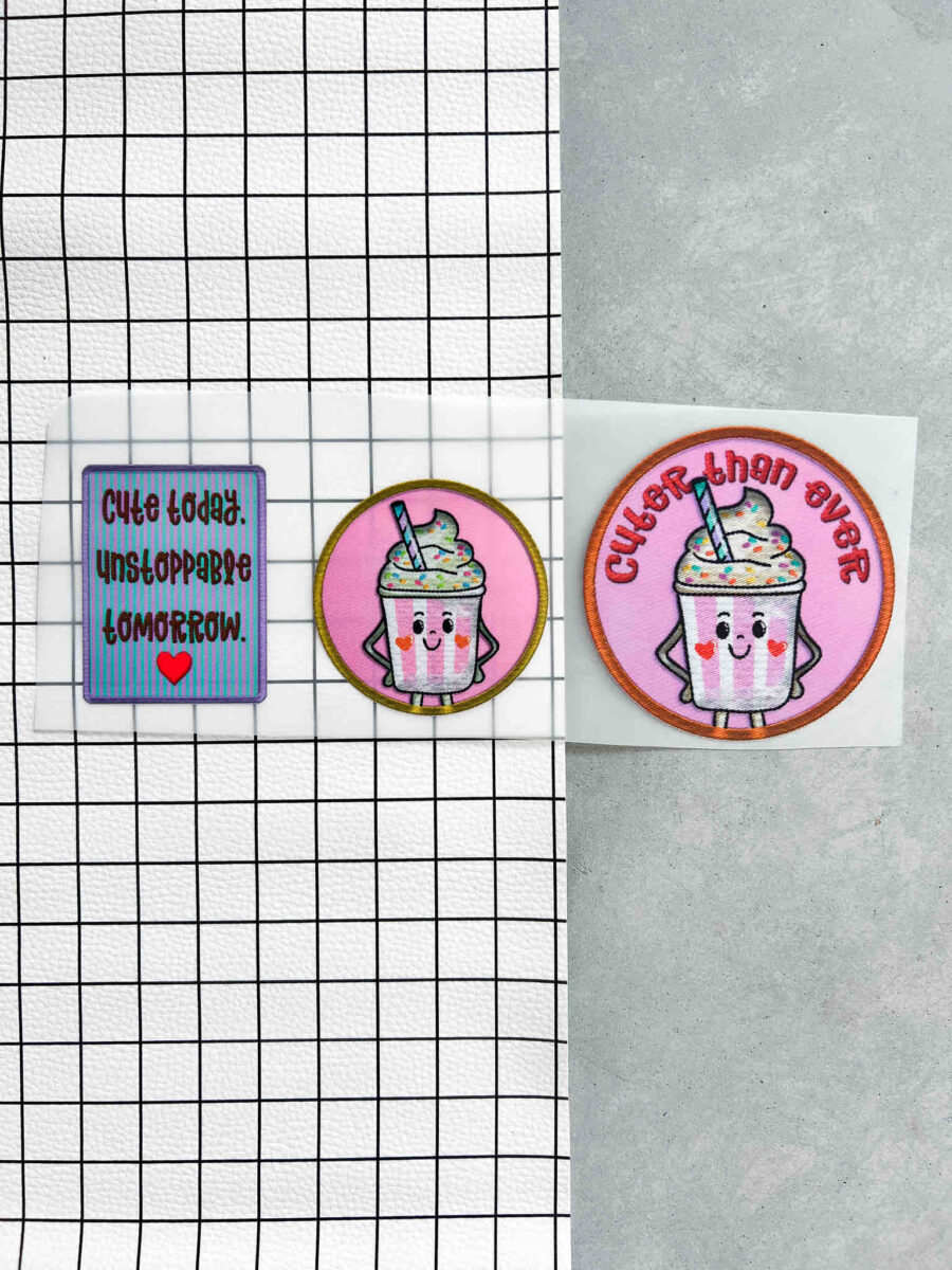 Bügelbild | Stickpatch-LOOK Lady Shake