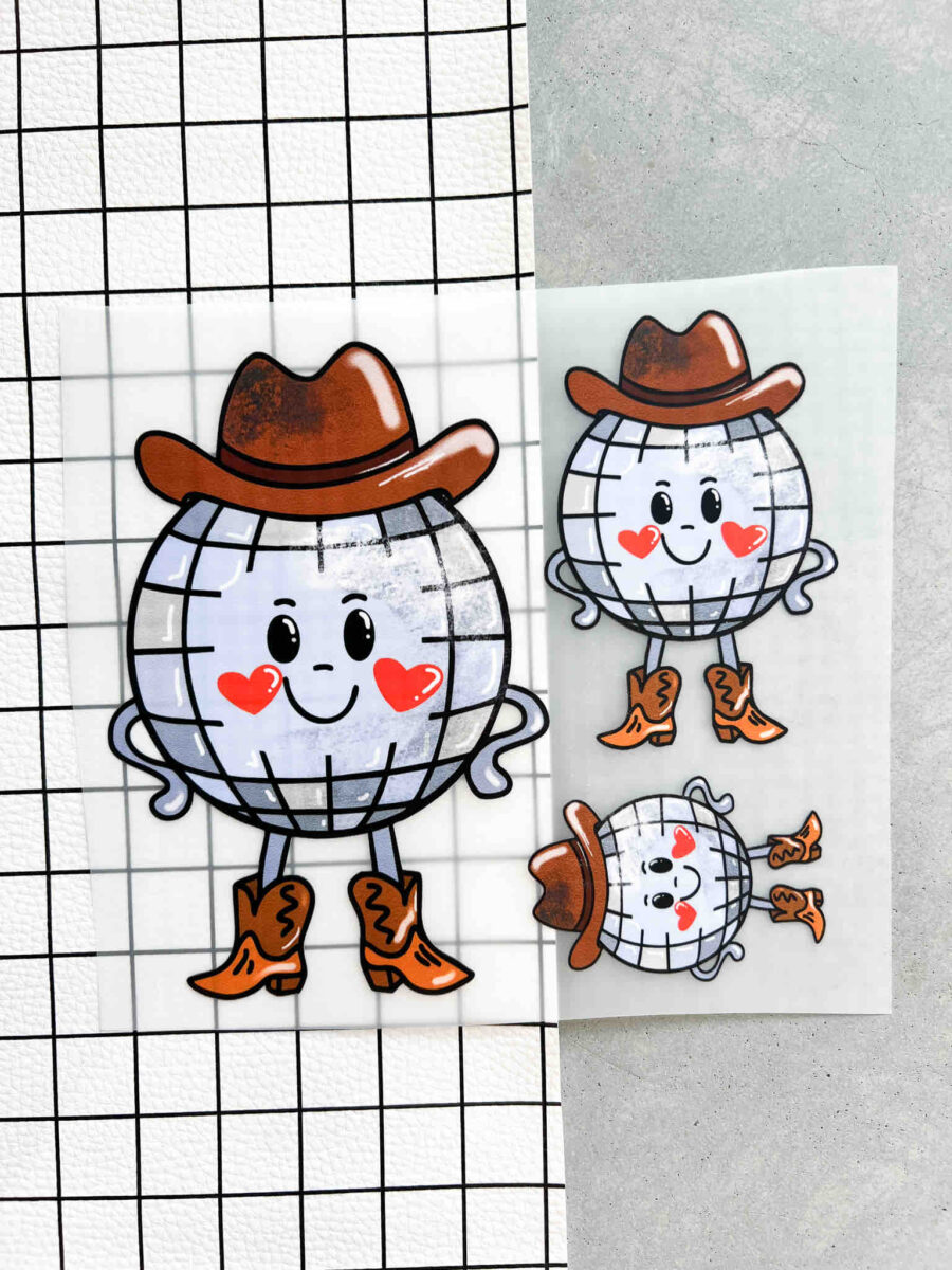 Bügelbild | Disco Cowboy Set