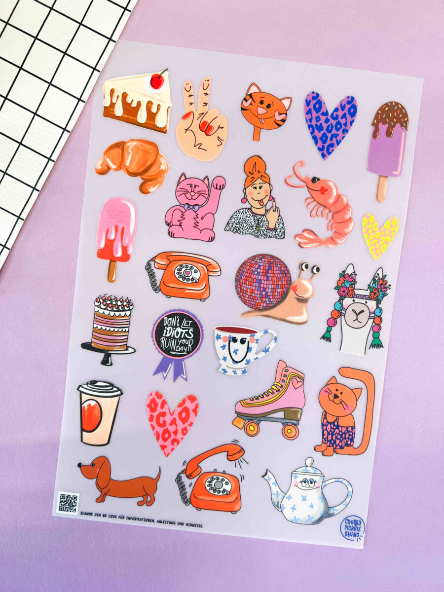 Bügelbild | MINIS A4 Bogen