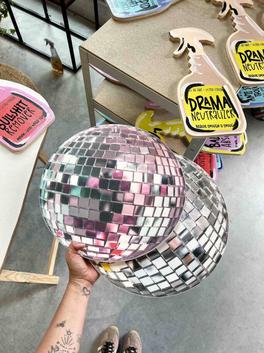 Disco Wandbild