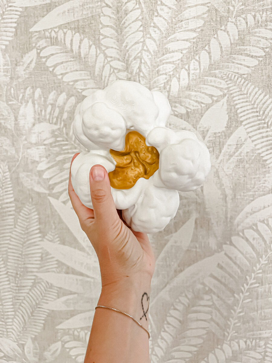 Popcorn Wandskulptur