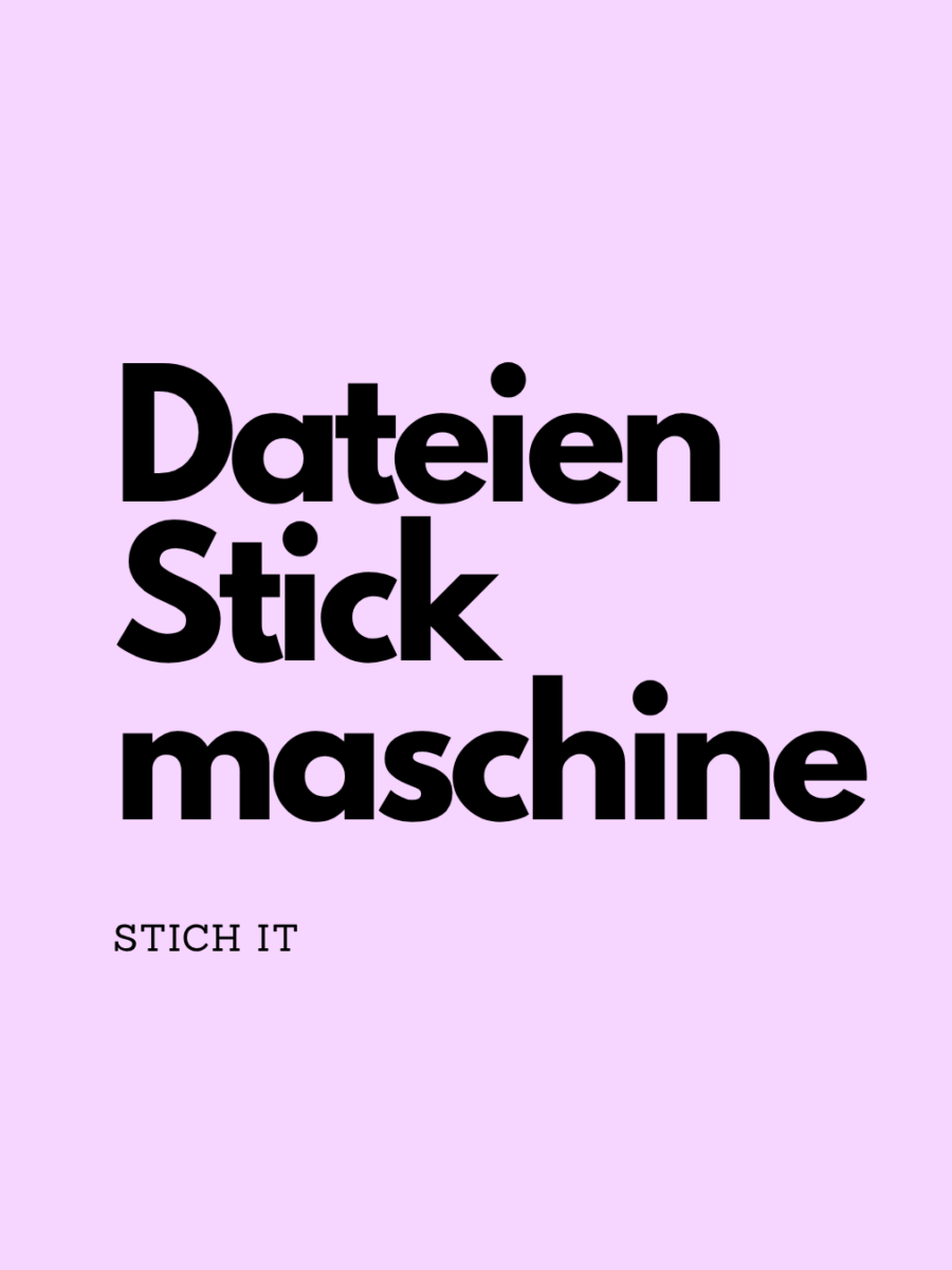 Stickdateien digital