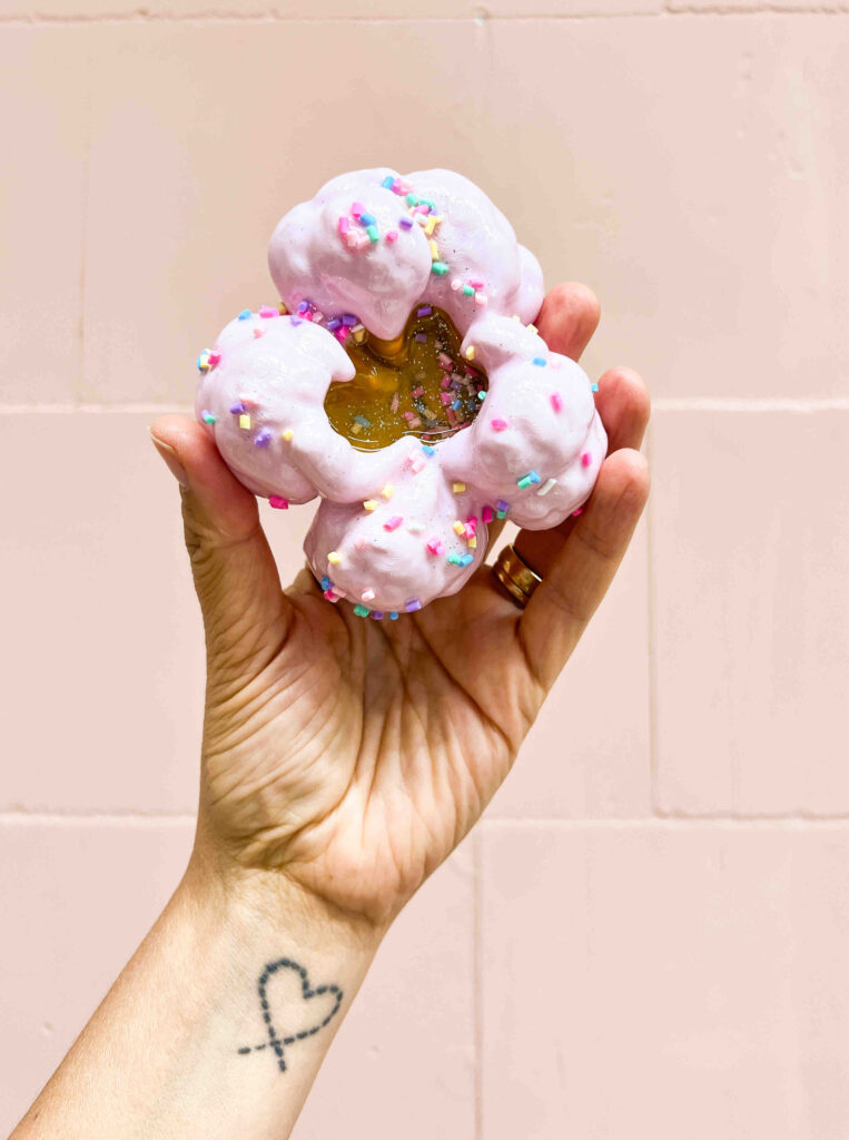 Limited Edition CANDY Popcorn Wandskulptur