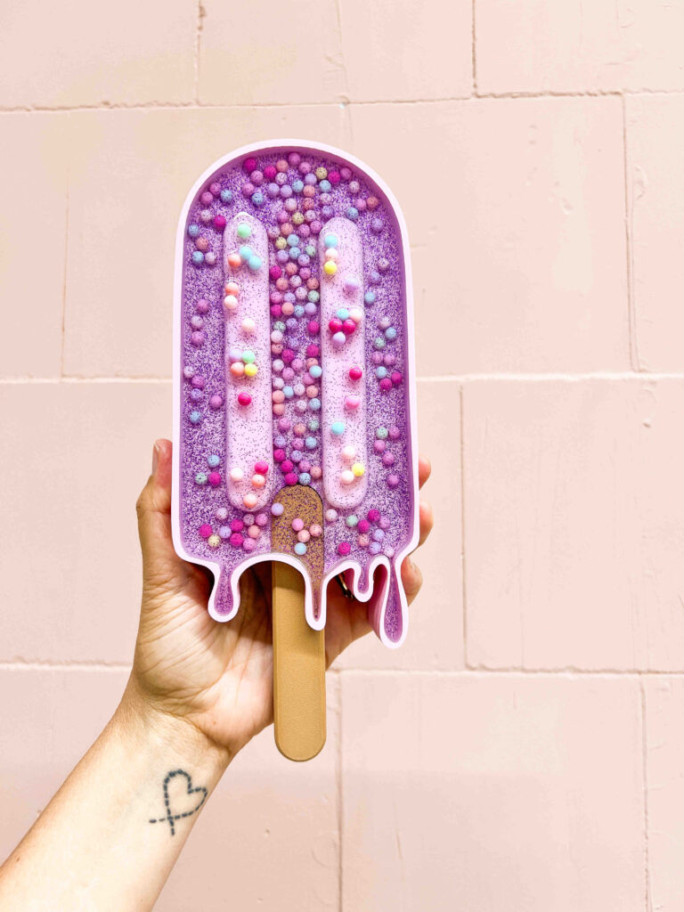 MELTING POP No. 07 SUGAR PEARLS limited Edition Pop Art Wandobjekt