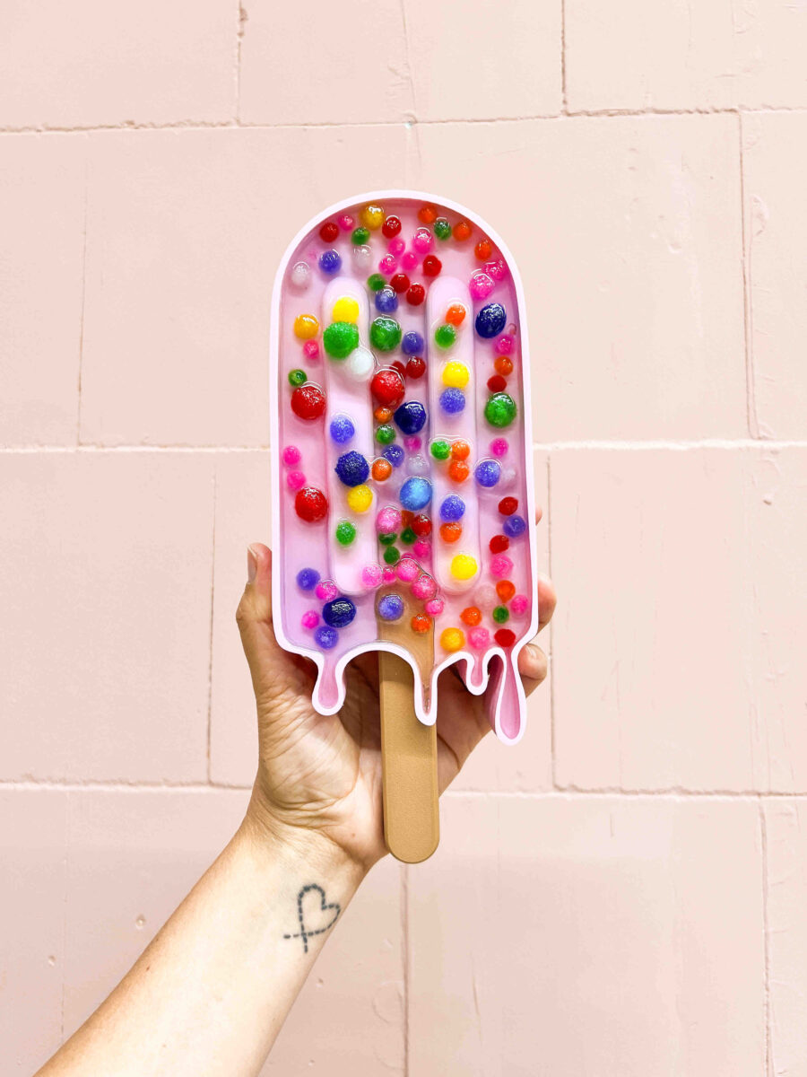 MELTING POP No. 03 – POMPOM limited Edition Pop Art Wandobjekt